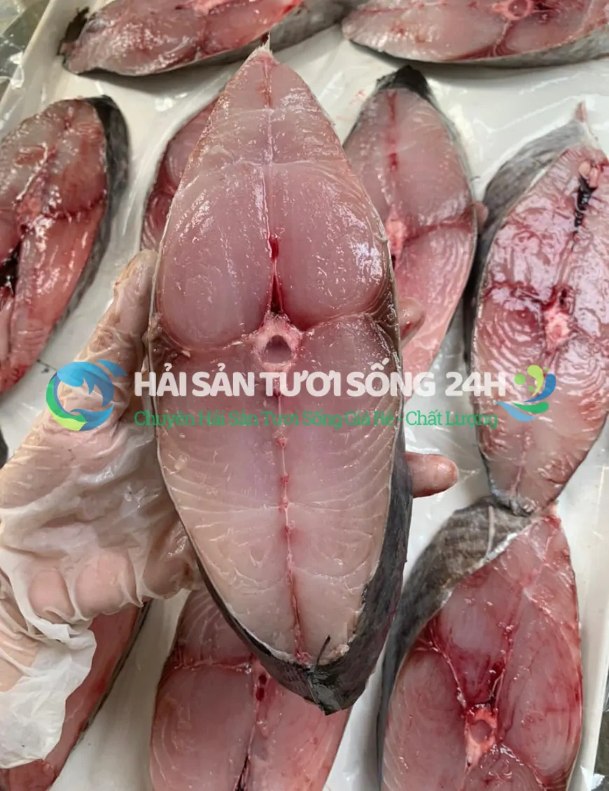 Cá Thu tươi cắt khúc túi 500g