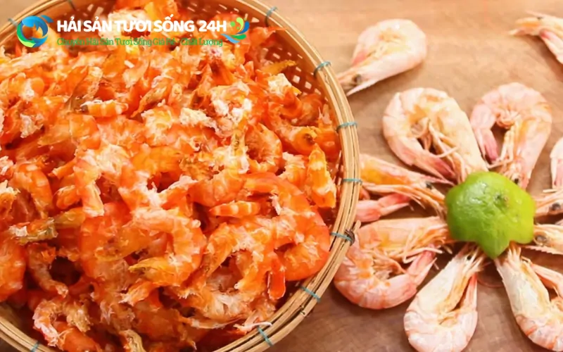 Chế biến tôm khô nõn loại 1 làm sao cho không bị dai?