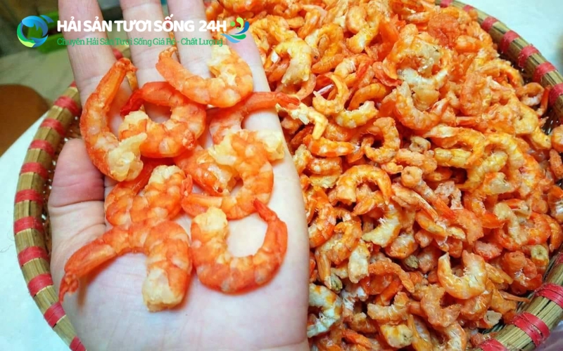 Tôm khô nõn loại 1 (Nõn tôm đanh) 5 Giá bán tôm khô nõn loại 1 hiện nay