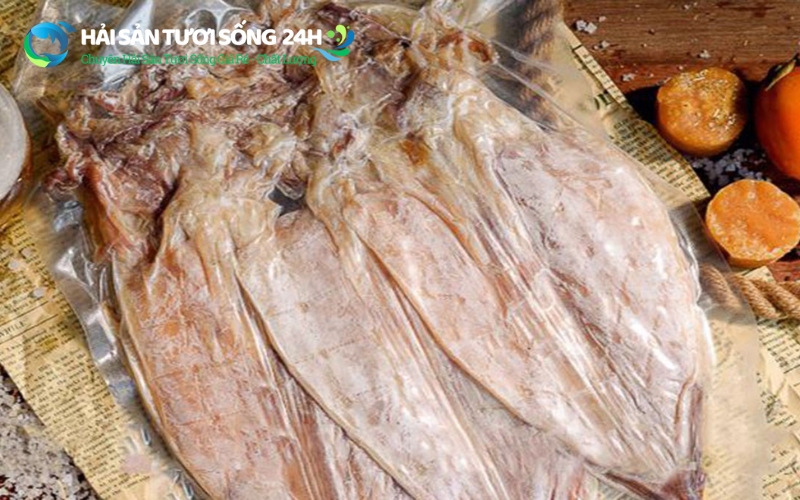 Mực khô câu size từ 7 - 8 - 9 con/1kg túi 500g 1 Mực khô câu là gì? Tại sao lại đắt hơn mực cào?