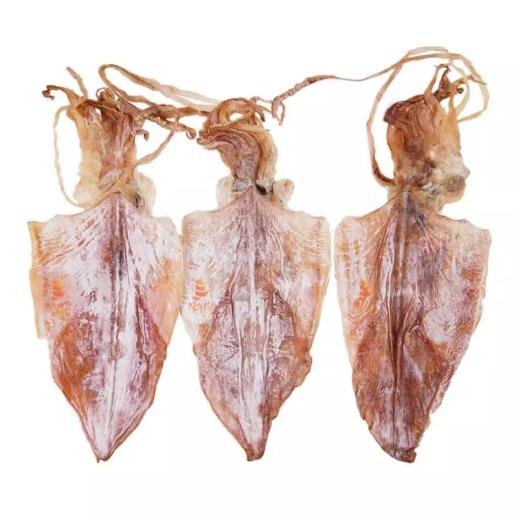 Mực khô câu size từ 40 – 50 con/1kg túi 500g