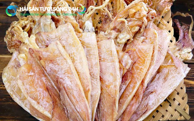 Mực khô câu size từ 13 con/1kg túi 500g 3 Mực khô size 13 con - Lựa chọn hoàn hảo để biếu tặng tết