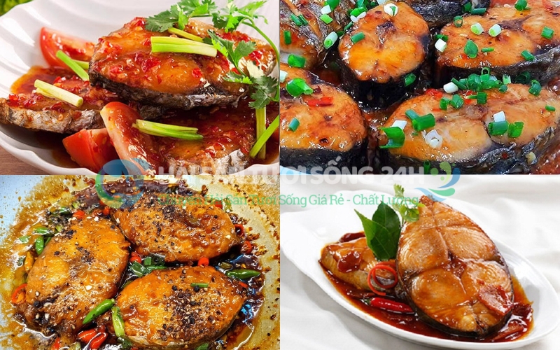 Cá Thu tươi cắt khúc túi 500g 6 Những món ngon từ Cá thu tươi cắt khúc dễ làm