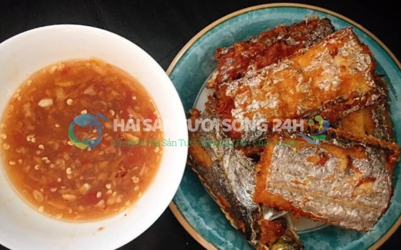 Cá Hố chiên giòn (hoặc chiên sả ớt)