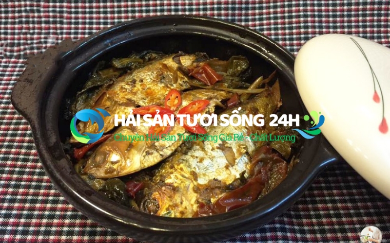 Cá mòi biển túi 500g 8 Cá mòi kho nghệ/kho dưa