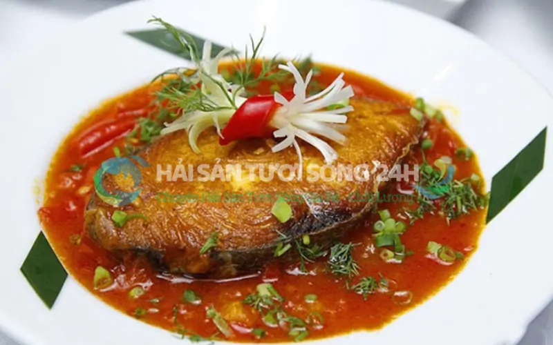 Cá ù sốt cà chua