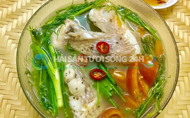 Canh ngót cá đù nanh