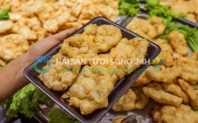 Chả mực giã tay