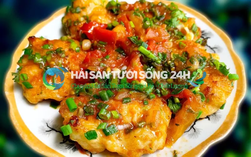 Chả mực sốt cà chua