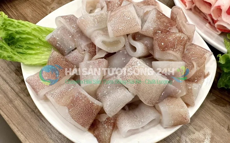 Hướng dẫn sơ chế Mực ống sạch, không bị tanh