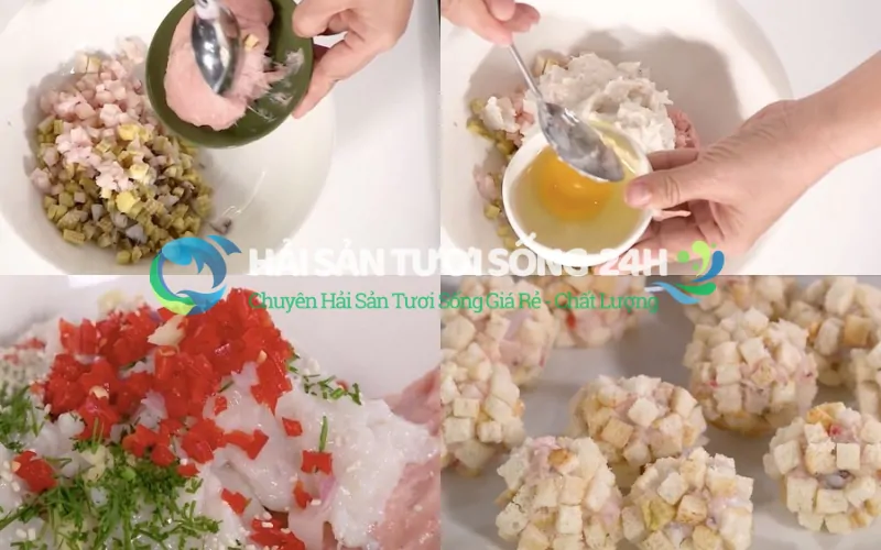 Quy trình làm chả mực tròn sạch và ngon