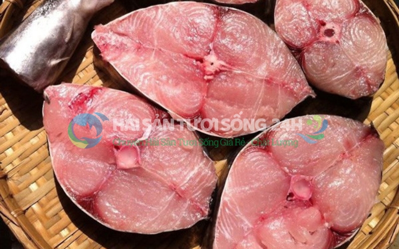 Cá Thu tươi cắt khúc túi 500g 1 Cá thu tươi cắt khúc tại Hải sản tươi sống 24h