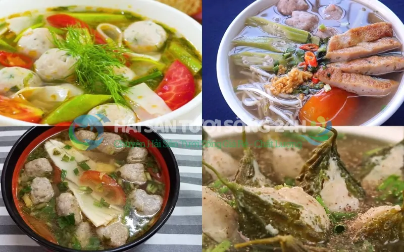 Bún chả cá đù - Chuẩn vị miền Trung