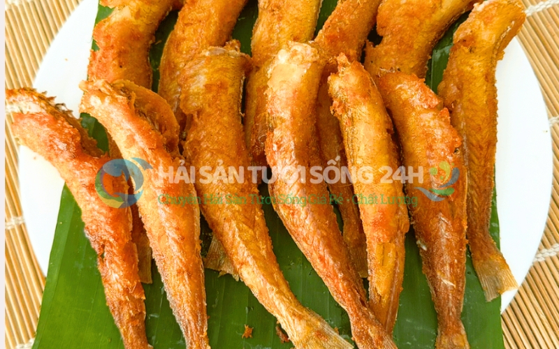 Cá mối một nắng chiên giòn