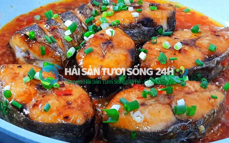 Cá thu chiên nước mắm tỏi ớt