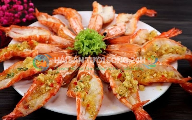 Các món ăn làm từ Tôm He siêu ngon - Dễ dàng chế biến tại nhà 4 Tôm he chiên bơ tỏi - Thơm lừng căn bếp