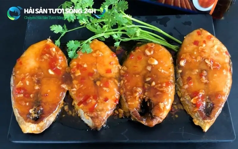 Cá thu 1 nắng chiên nước mắm