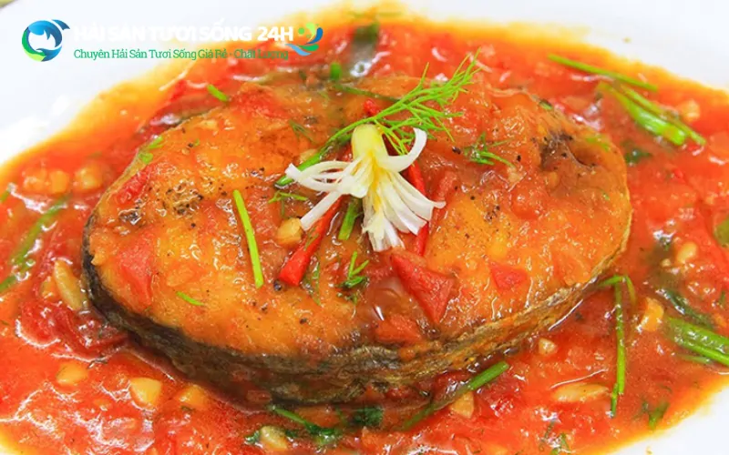 Cá ù sốt cà chua