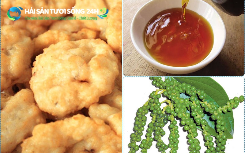 Chả mực rim mắm tỏi