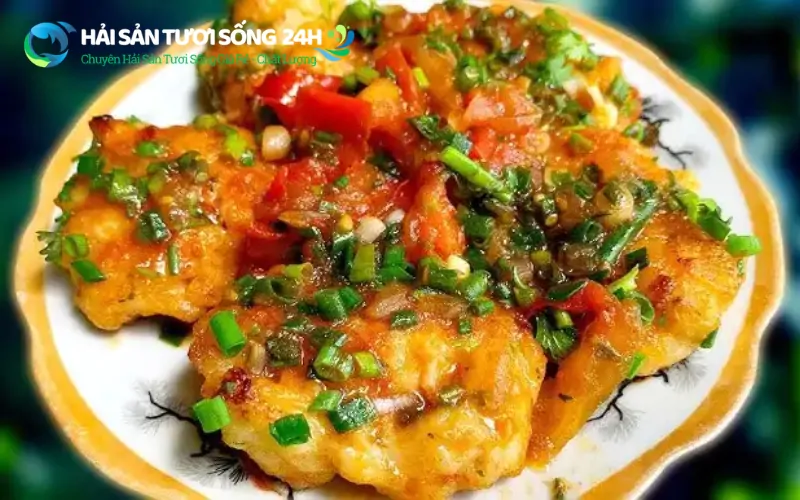 Chả mực sốt cà chua