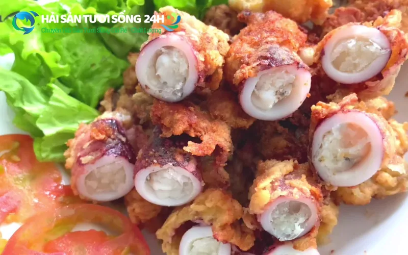 Mực trứng chiên giòn (tẩm bột)