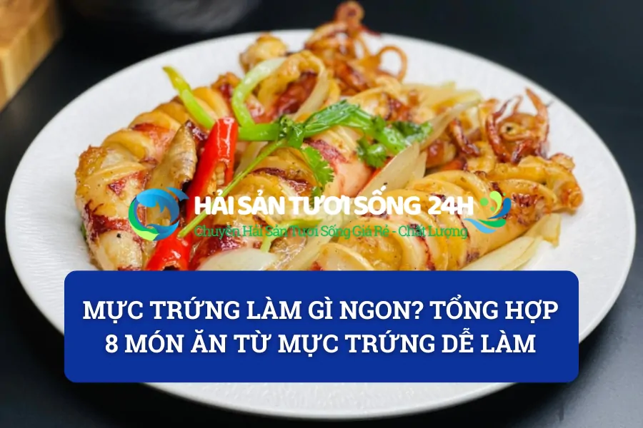 Mực trứng làm gì ngon? Tổng hợp 8 món ăn từ mực trứng dễ làm
