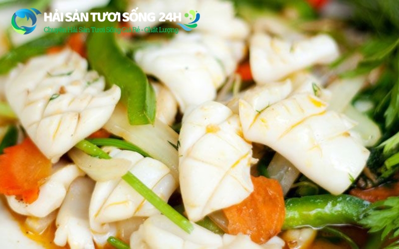 Món ăn từ Mực Mai