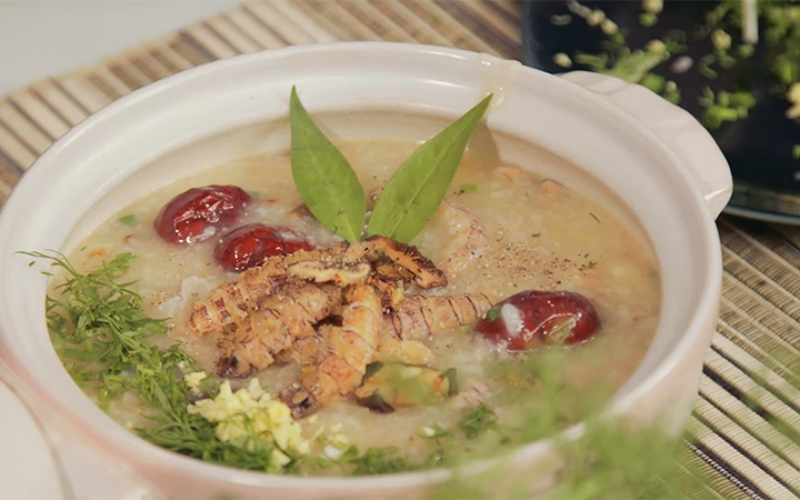 Cháo bề bề đậu xanh