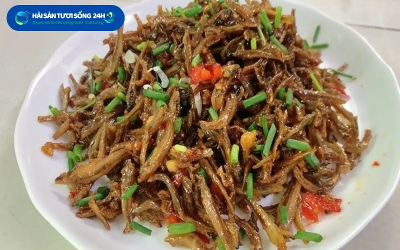 Cá cơm rim mặn ngọt