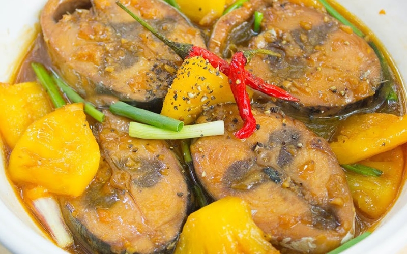 Cá ngừ kho thơm