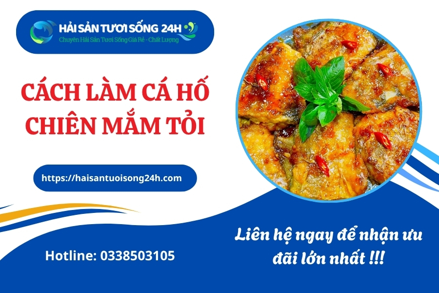 Cách làm Cá Hố chiên mắm tỏi
