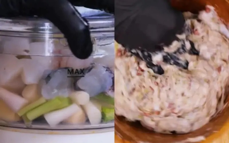 Cách làm chả mực bằng máy xay sinh tố