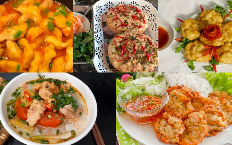 Chả mực ăn với gì ngon?