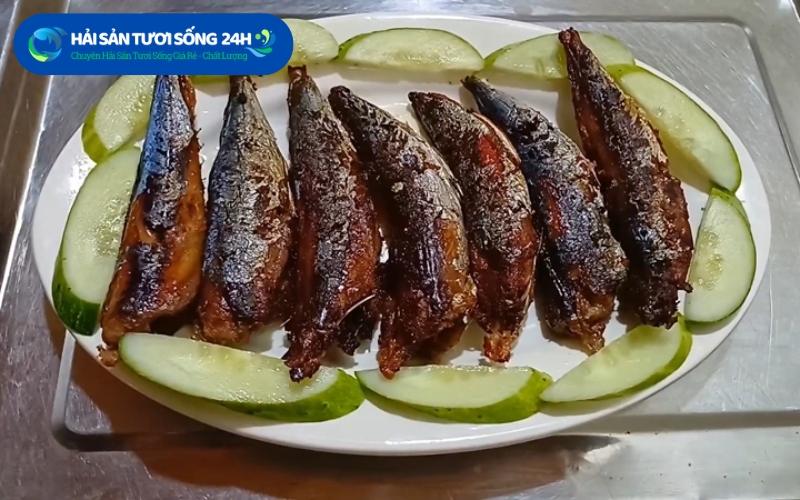 Chiên sơ cá Nục