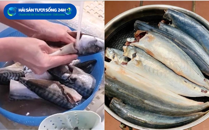 Sơ chế cá Nục
