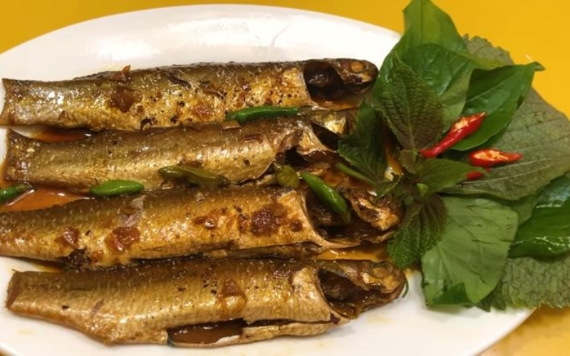 Cá đối kho nghệ