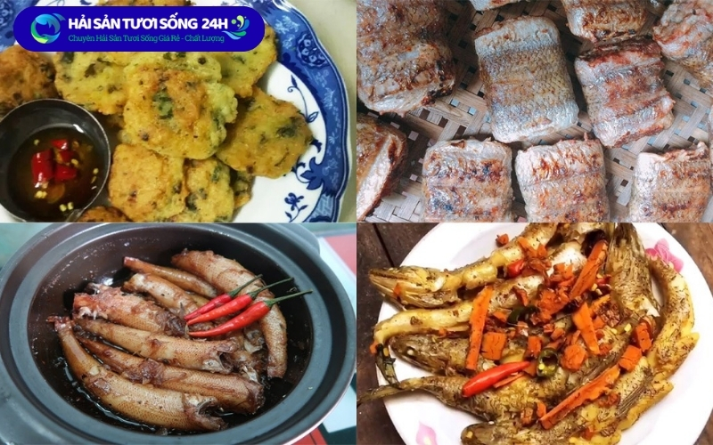 món ăn từ cá Mối dễ làm tại nhà