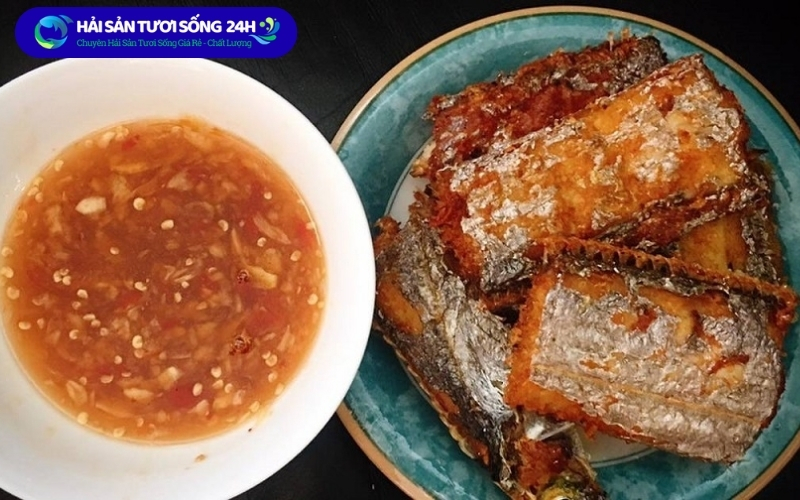 Cá Hố chiên mắm tỏi