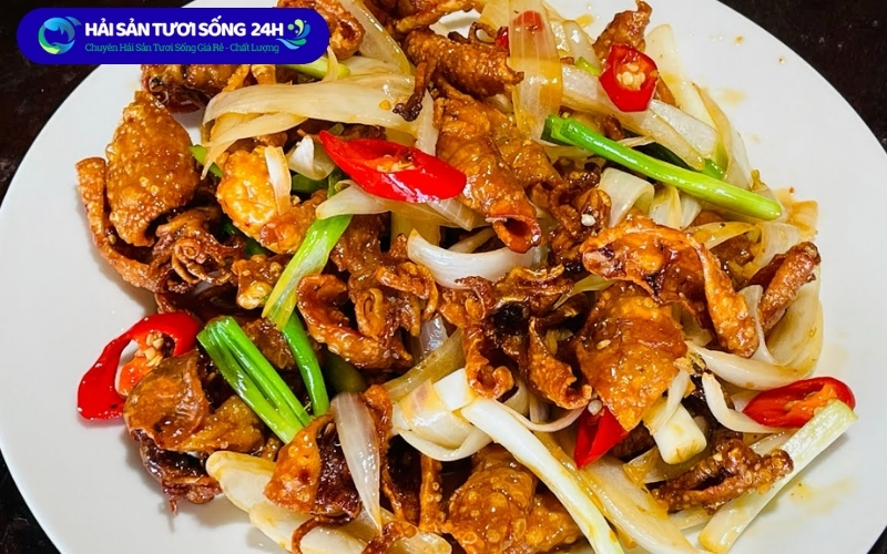 Cách Làm Khô Mực Chiên Nước Mắm - Giòn Ngon, Đậm Vị Ngay Tại Nhà 2 kho muc chien nuoc mam 1