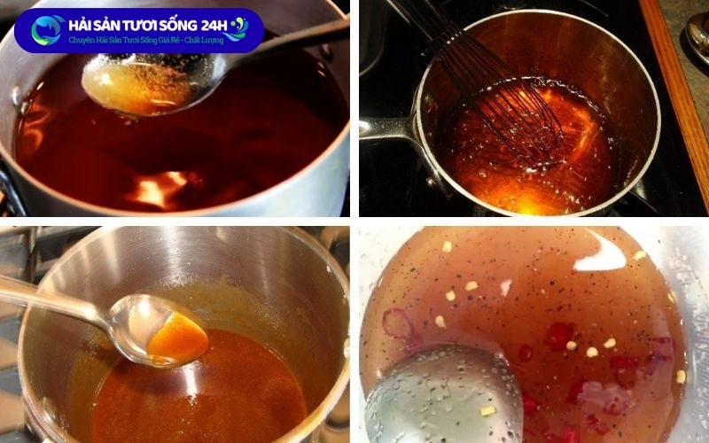 Cách Làm Khô Mực Chiên Nước Mắm - Giòn Ngon, Đậm Vị Ngay Tại Nhà 5 Pha sốt mắm đường